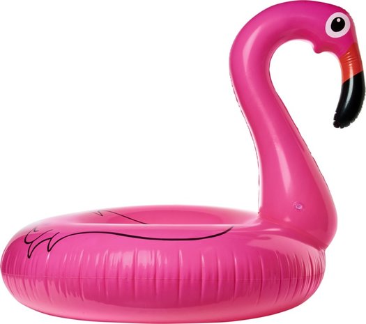 Extreme armoede stil passend Flamingo opblaasbare zwemband - spaworld